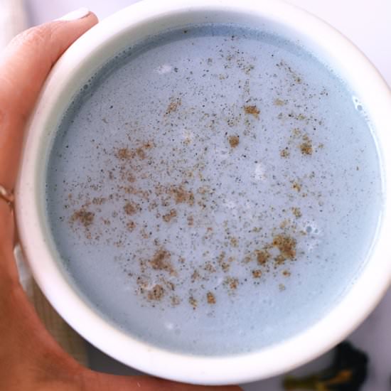 Relaxing Blue Chamomile Milk