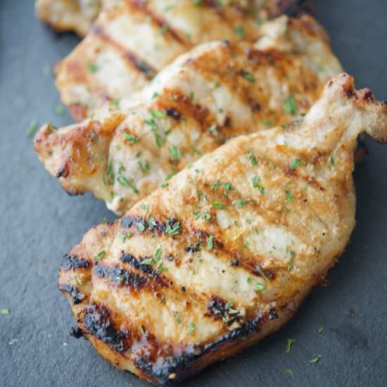 Grilled Pork Chops