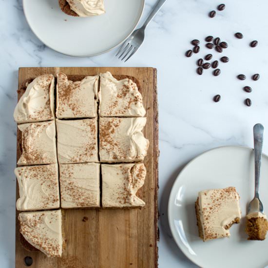 Coffee, Cinnamon & Almond Cake
