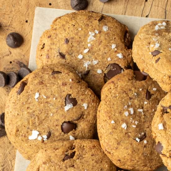 Almond Chocolate Chip Cookies