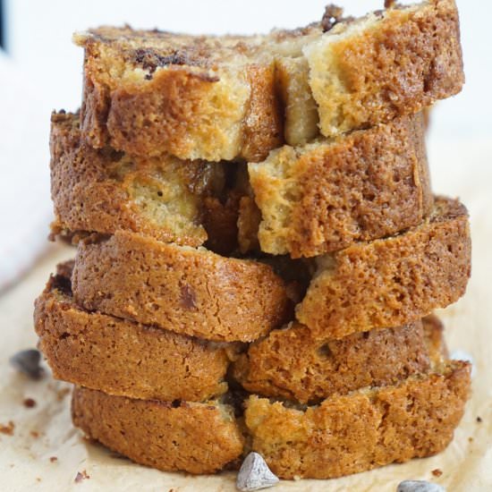 Best Chocolate Chip Banana Bread