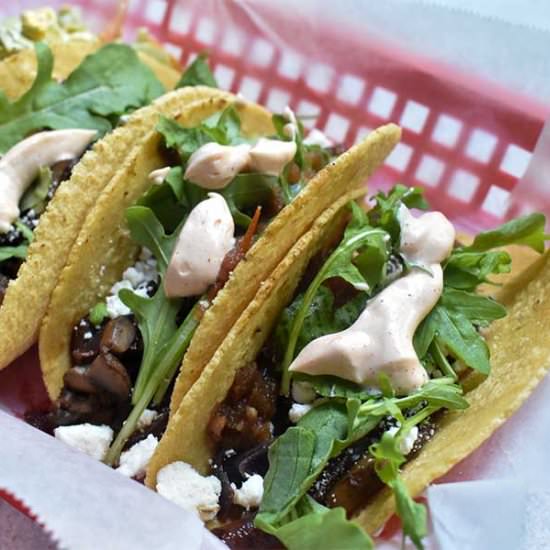 Mushroom Tacos