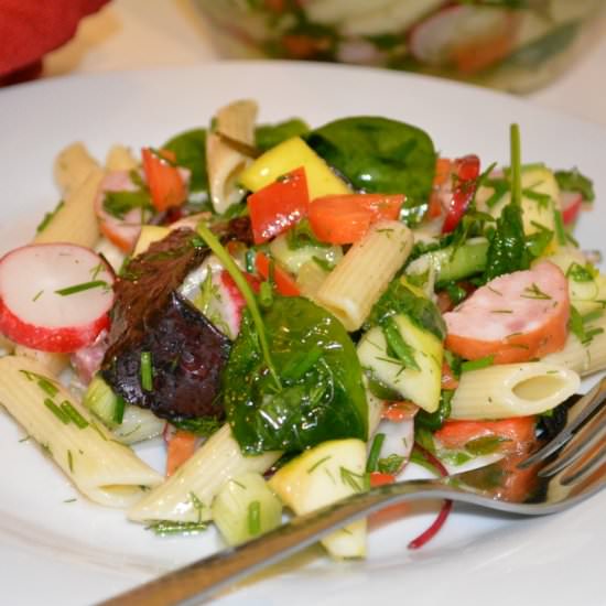 Easy Cold Pasta Salad Recipe