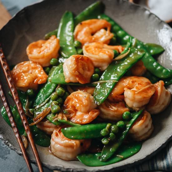 Shrimp and Snow Peas