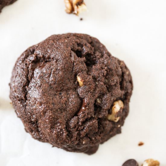 Chocolate Buckwheat Cookies
