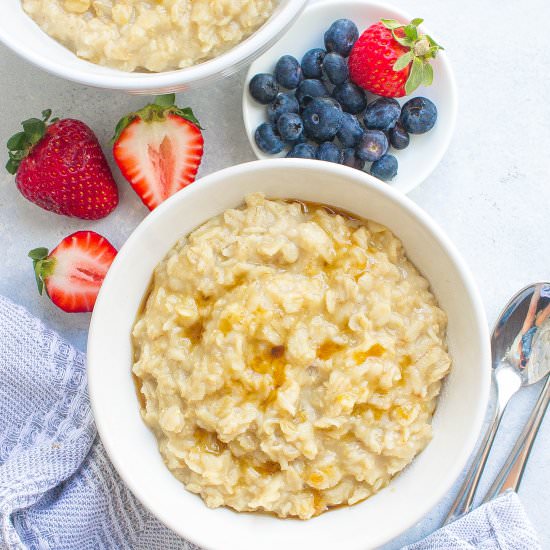 Maple & Brown Sugar Oatmeal