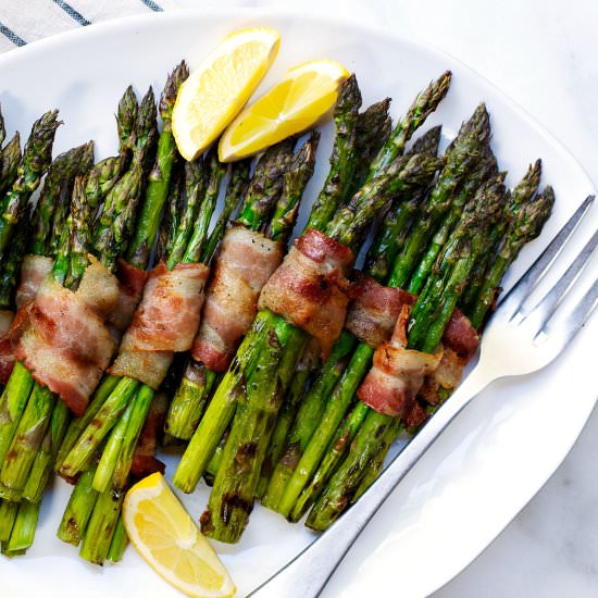 Grilled Bacon Wrapped Asparagus