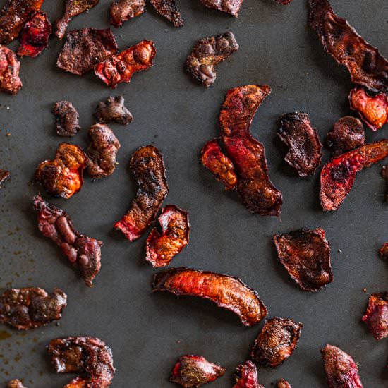 Beet Peel Chips