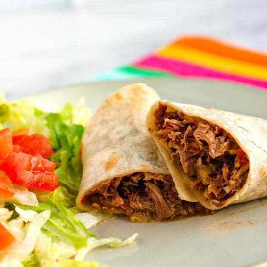 Machaca Burrito