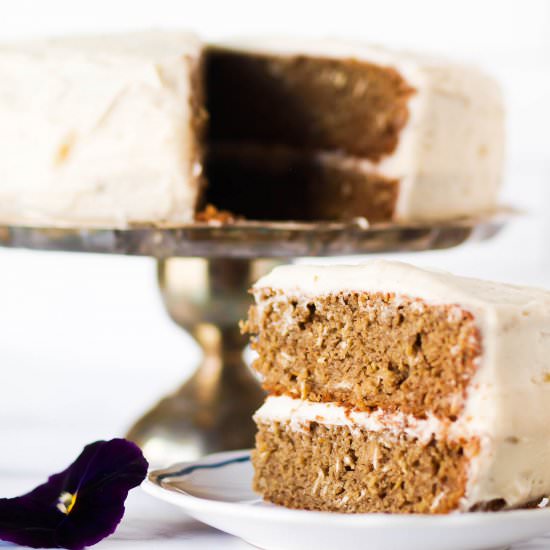 Flourless Banana Cake