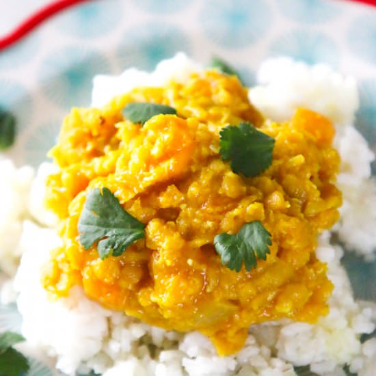Vegan Mango Lentil Dal