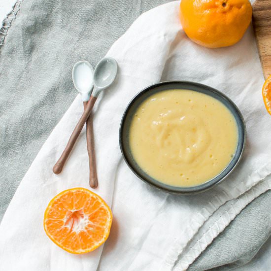 Easy Mandarin Curd (Dairy Free)