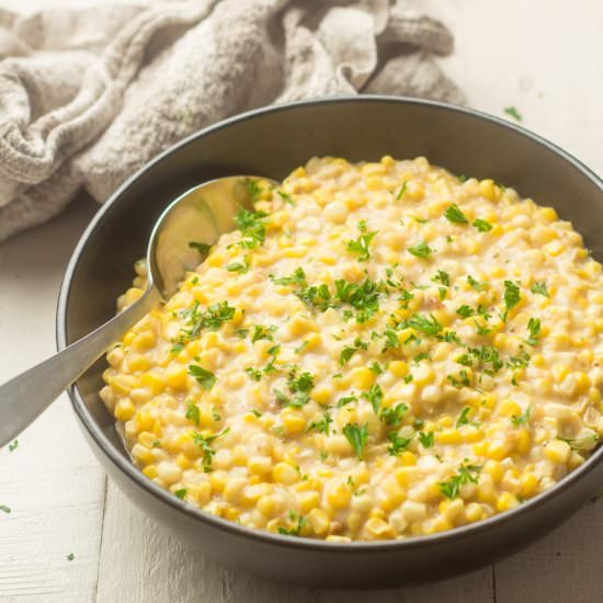 Vegan Creamed Corn