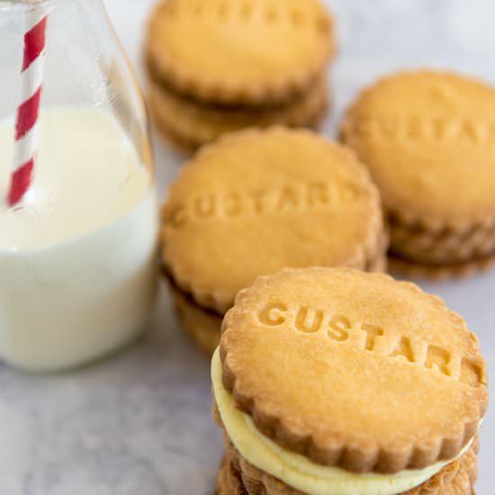 Homemade Custard Creams