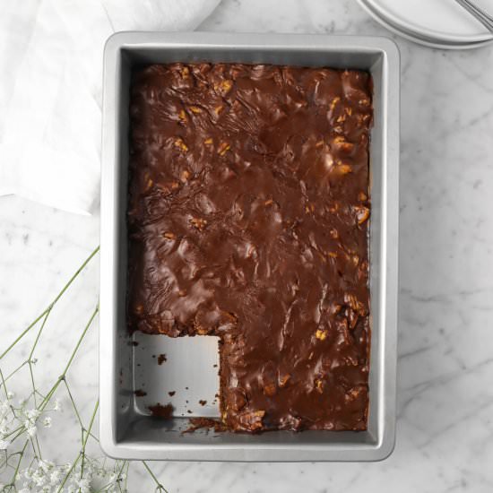 Texas Chocolate Sheet Cake