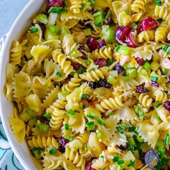 Large-Batch Chicken Pasta Salad