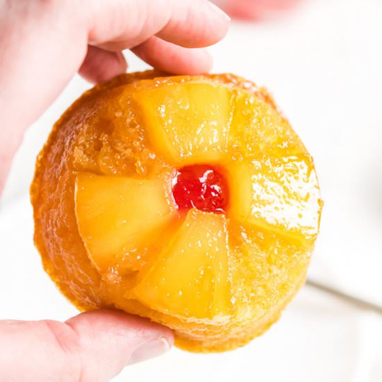 Pineapple Upside Down Cupcakes