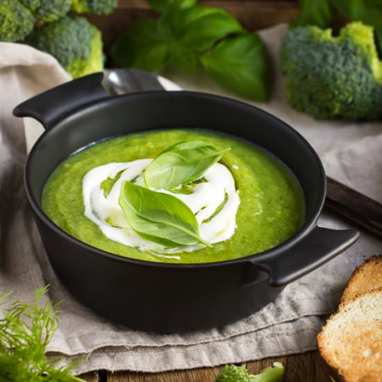 Cream of Broccoli Soup