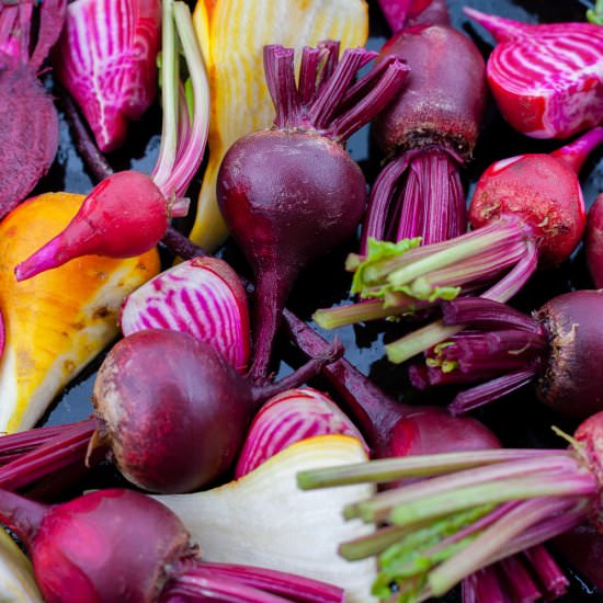 Simple Oven Roasted Beets
