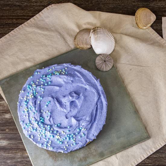No Bake Mermaid Cheesecake