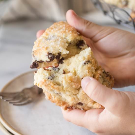 Chocolate Chip Scones