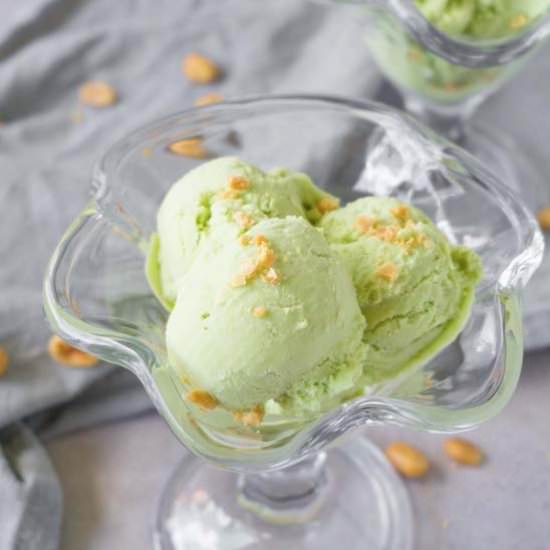 No-churn keto avocado ice cream