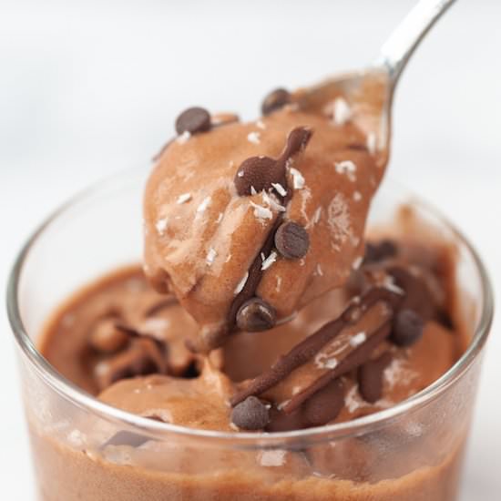 Vegan Chocolate Banana Ice Cream