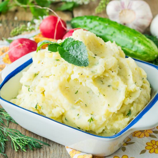 Garlic Mashed Potatoes