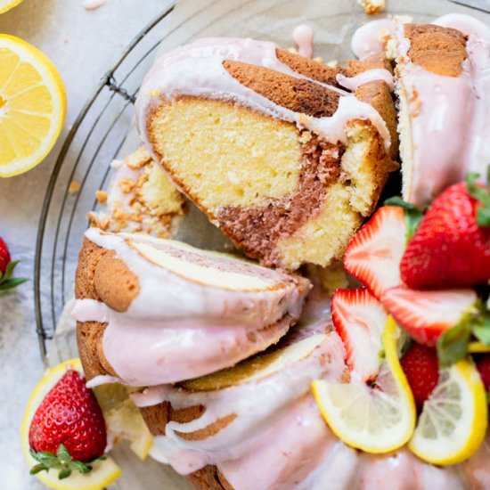 Strawberry Lemonade Cake