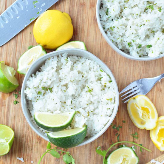 Instant Pot Cilantro Lime Rice