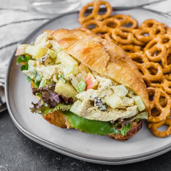 Healthy Curried Chicken Salad