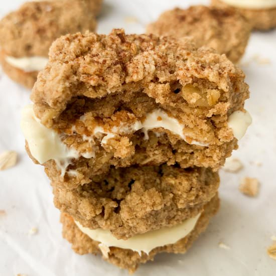 Oatmeal Cookie Sandwiches