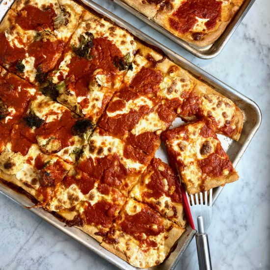 Sourdough Pizza Crust