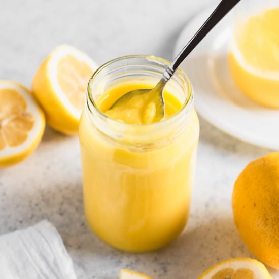 Easy Lemon Curd Filling