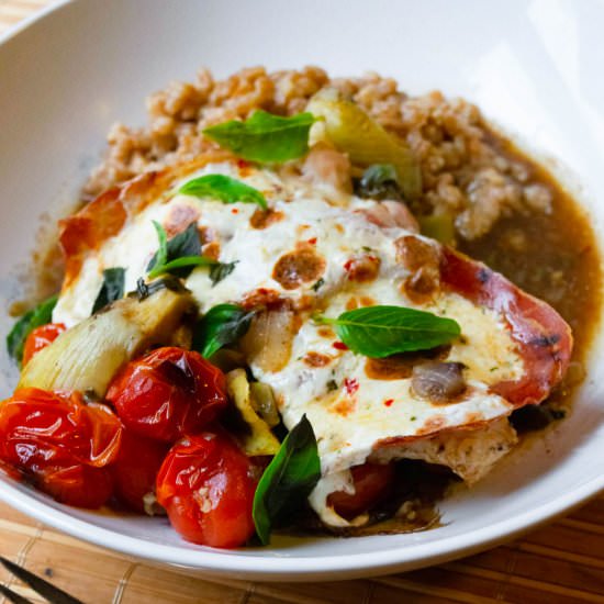 Prosciutto Mozzarella Chicken