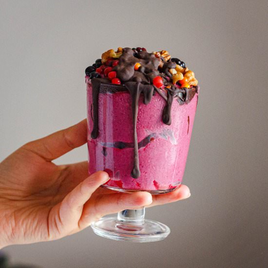 Berries and Beet Keto Ice Cream