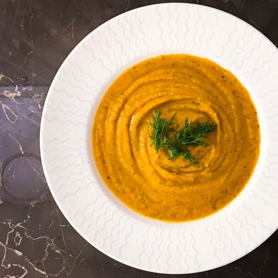 Super Simple Yellow Cream Soup