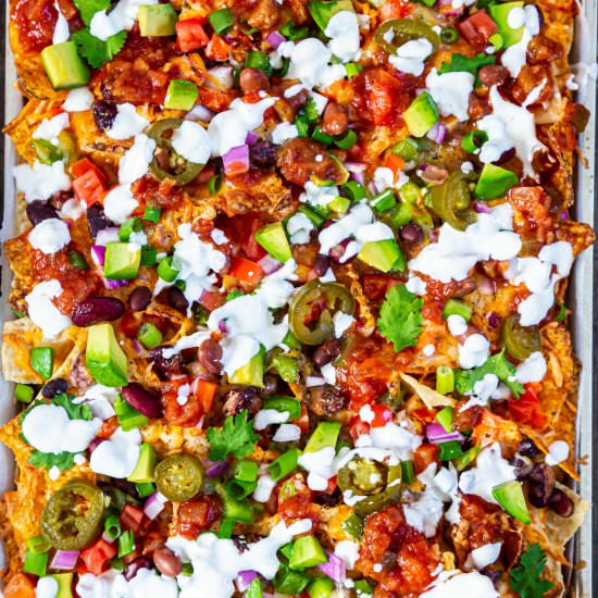 Vegetarian Nachos