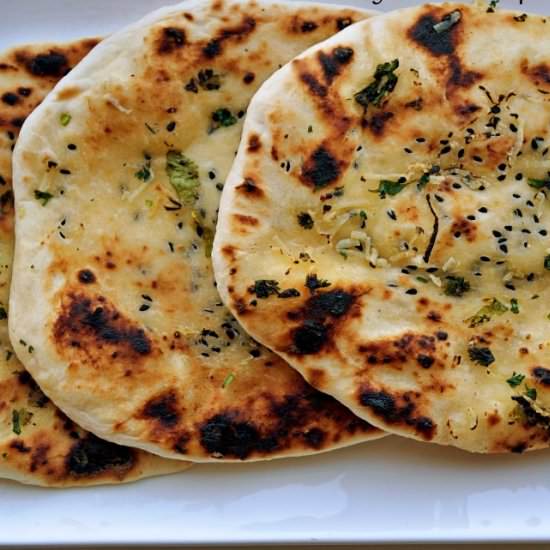 Garlic butter naan
