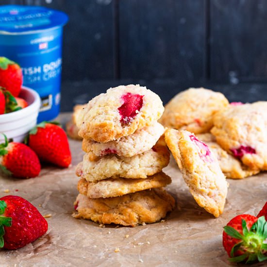Strawberry Shortcake Cookies
