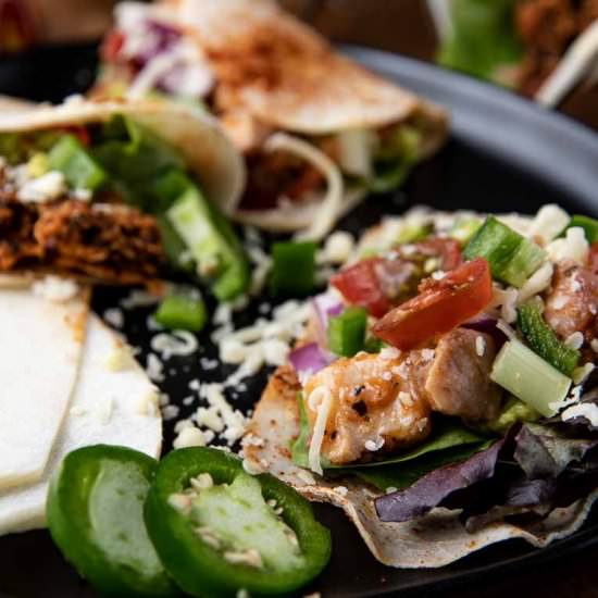 Jicama Tortilla Shells