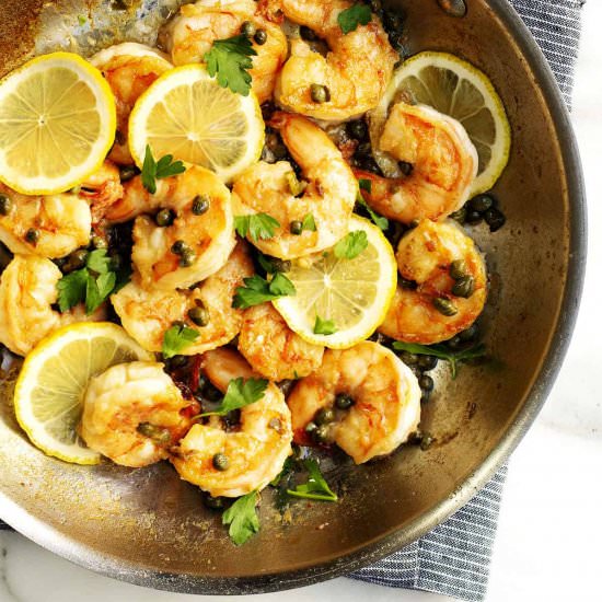 Shrimp Piccata