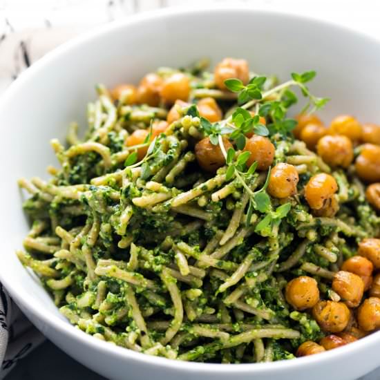 Garden Fresh Spinach Pesto