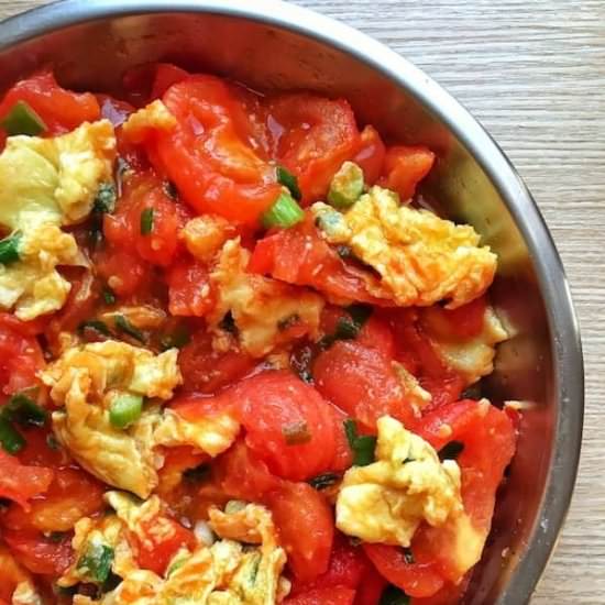 Chinese Tomato Egg Stir-fry