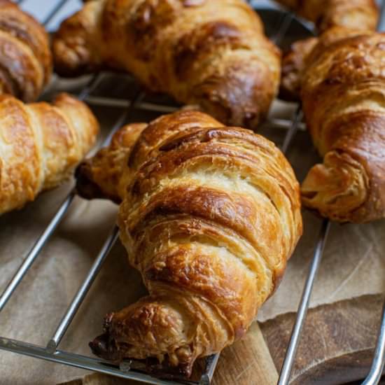 Sourdough Croissants