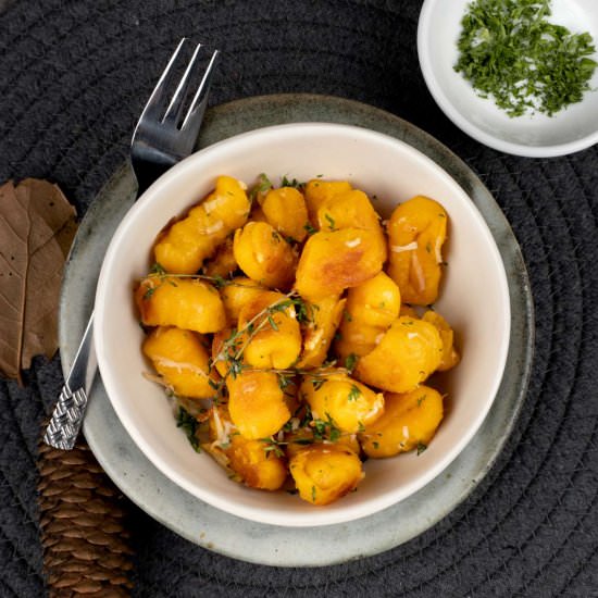 Homemade Sweet Potato Gnocchi