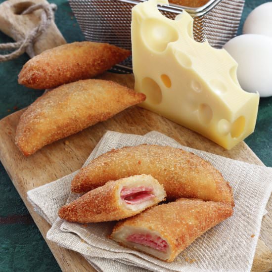 Toast Bread savory “Half Moons”