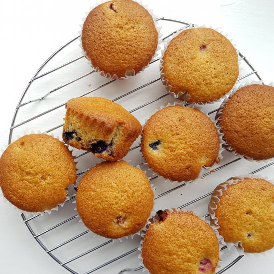 Mixed Berry Muffins