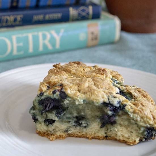 Personal Sized Blueberry Scones