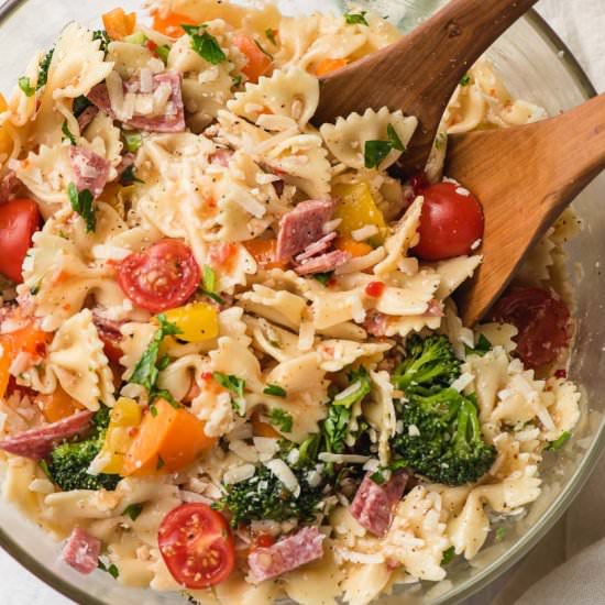 Italian Bowtie Pasta Salad